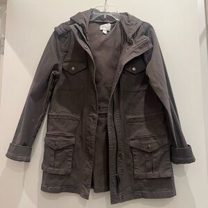Market + Spruce Medium Fall Jacket Gray